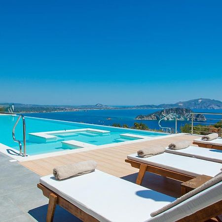 Villa Despina - Marathia View Private Luxury Villa Marathiás Dış mekan fotoğraf