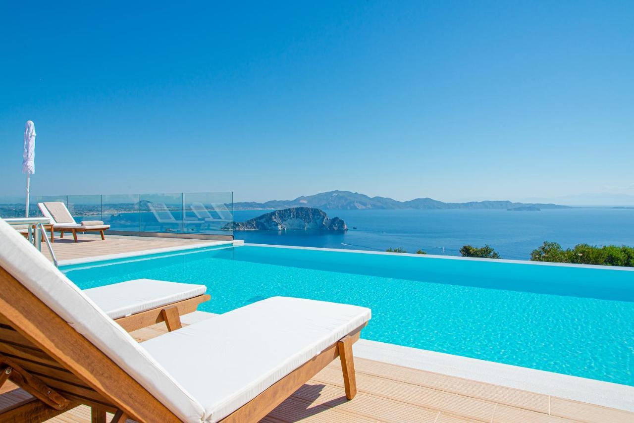 Villa Despina - Marathia View Private Luxury Villa Marathiás Dış mekan fotoğraf