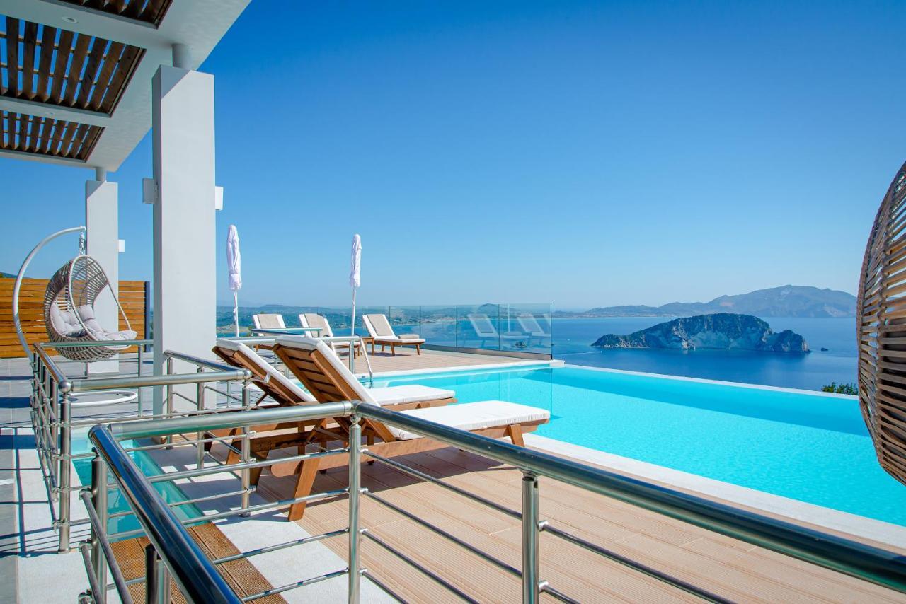 Villa Despina - Marathia View Private Luxury Villa Marathiás Dış mekan fotoğraf