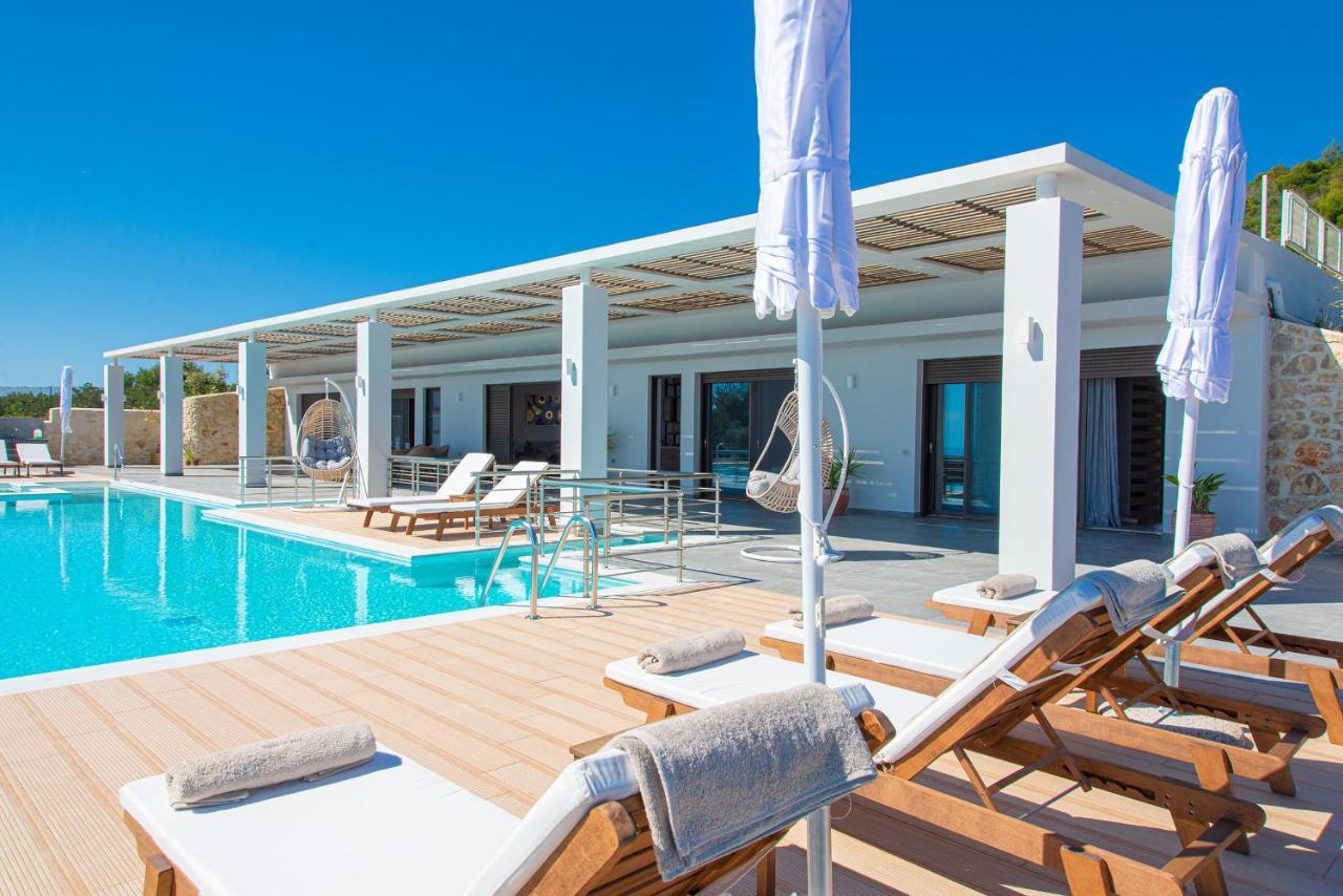 Villa Despina - Marathia View Private Luxury Villa Marathiás Dış mekan fotoğraf