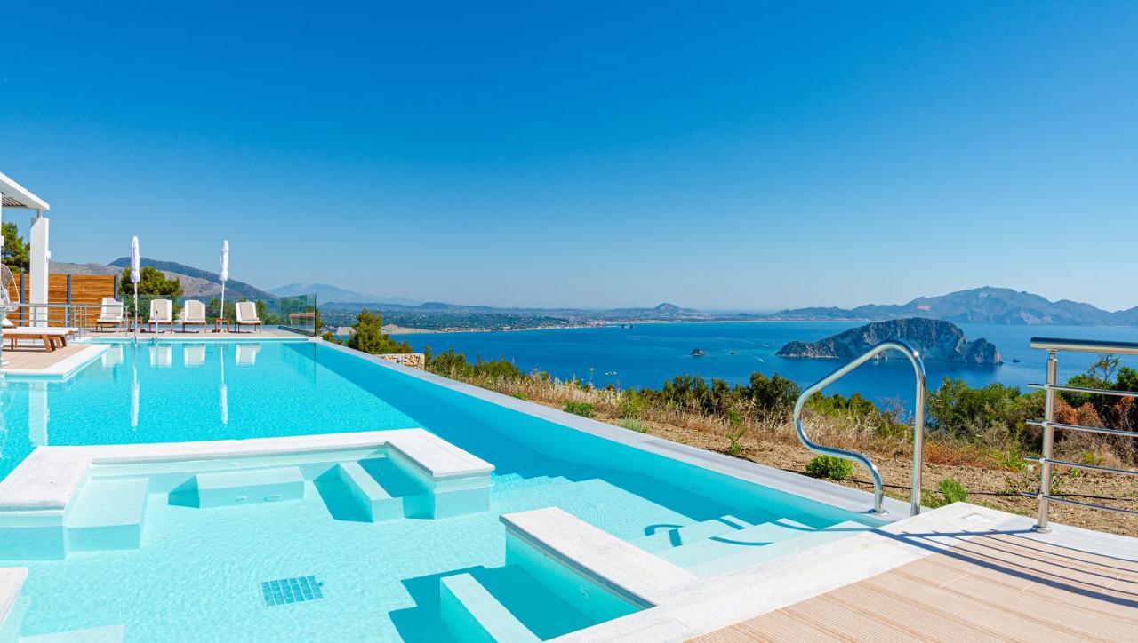 Villa Despina - Marathia View Private Luxury Villa Marathiás Dış mekan fotoğraf