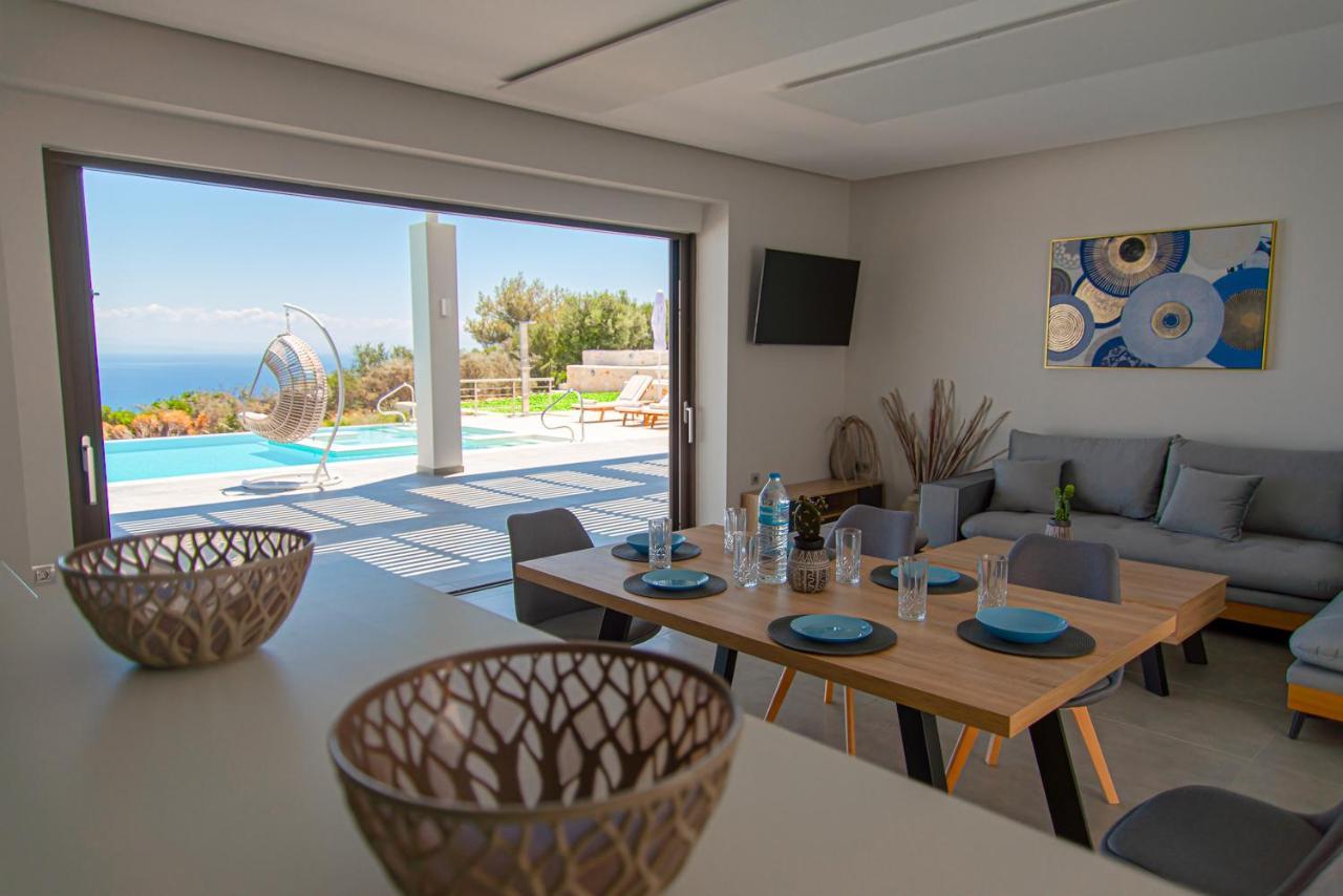 Villa Despina - Marathia View Private Luxury Villa Marathiás Dış mekan fotoğraf