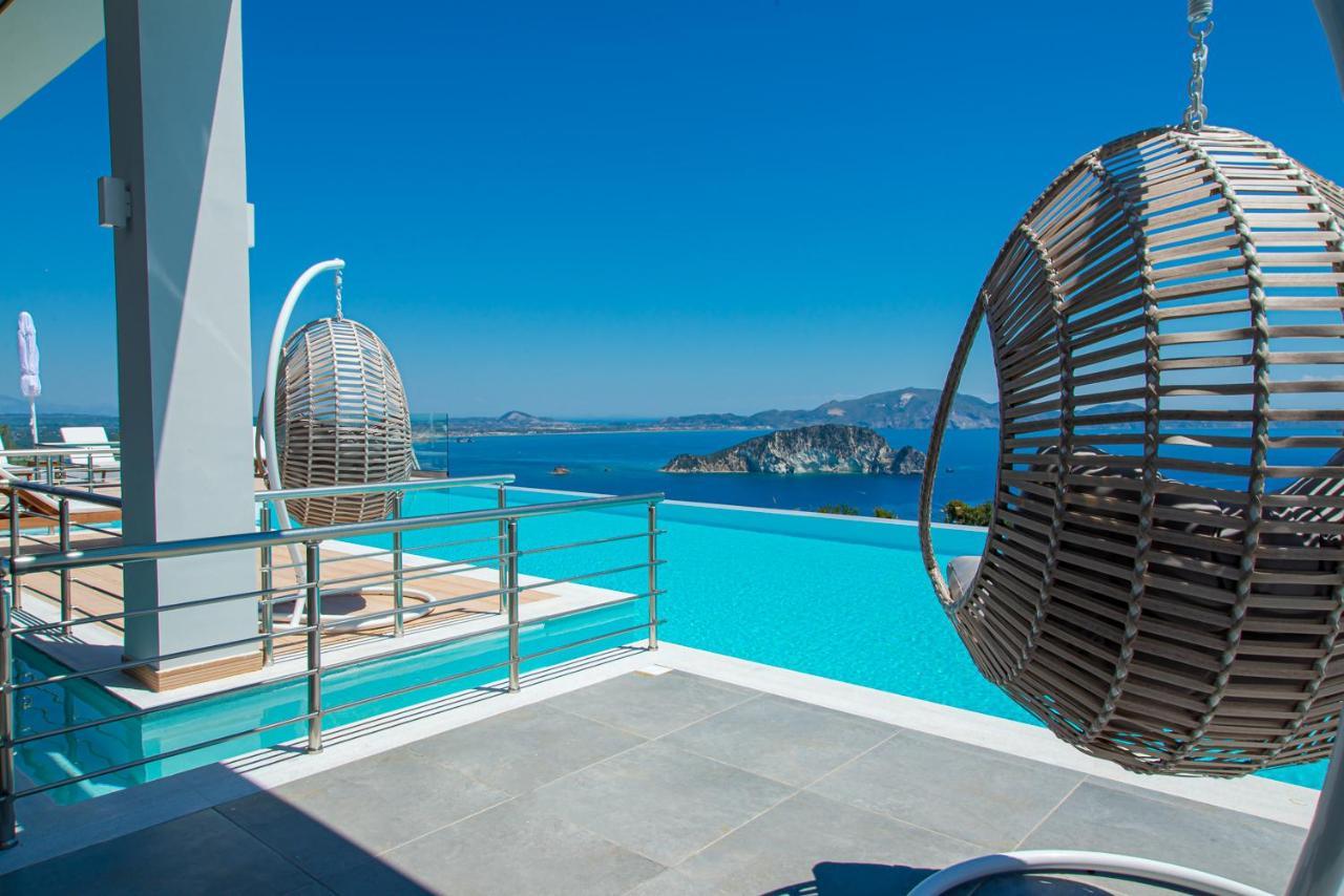 Villa Despina - Marathia View Private Luxury Villa Marathiás Dış mekan fotoğraf