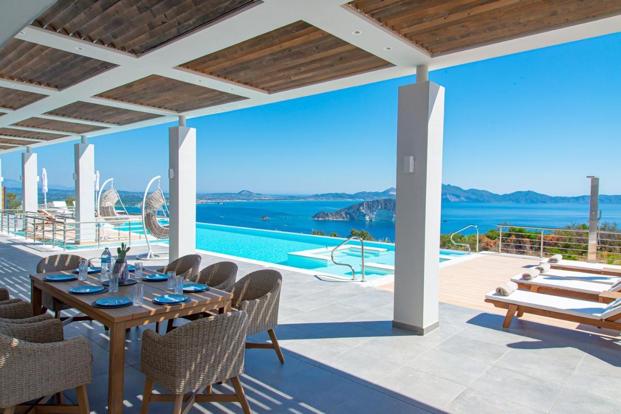 Villa Despina - Marathia View Private Luxury Villa Marathiás Dış mekan fotoğraf
