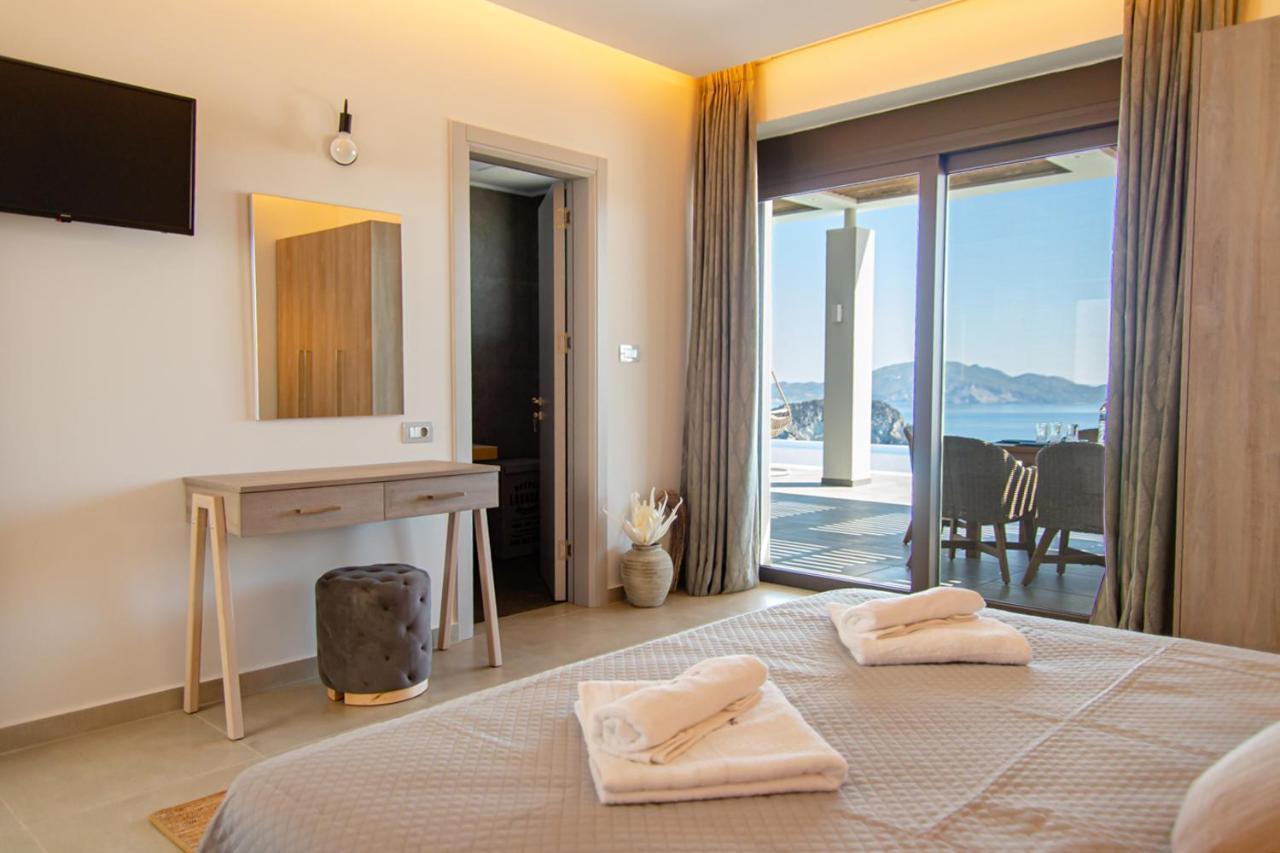 Villa Despina - Marathia View Private Luxury Villa Marathiás Dış mekan fotoğraf