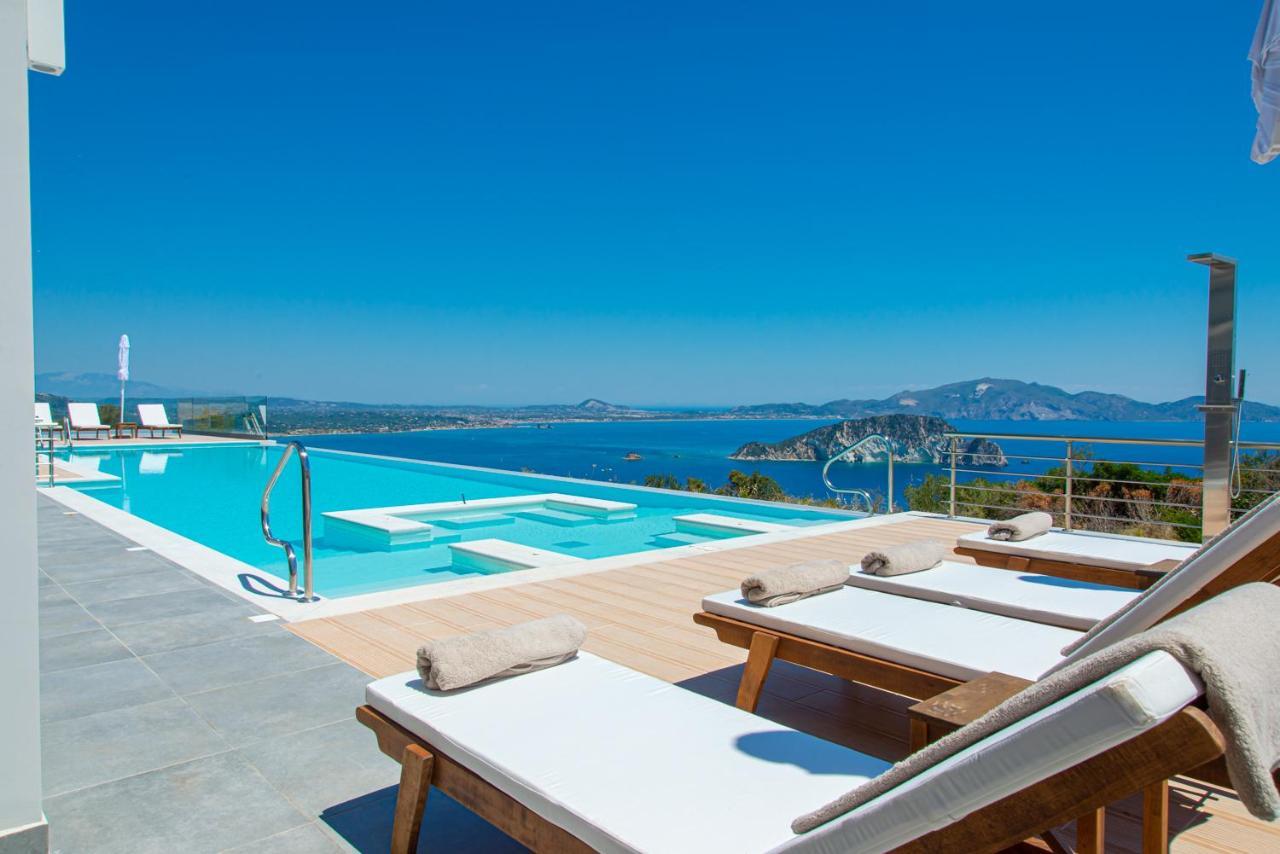 Villa Despina - Marathia View Private Luxury Villa Marathiás Dış mekan fotoğraf