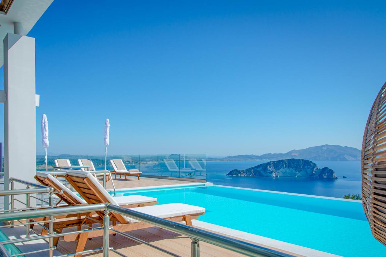 Villa Despina - Marathia View Private Luxury Villa Marathiás Dış mekan fotoğraf