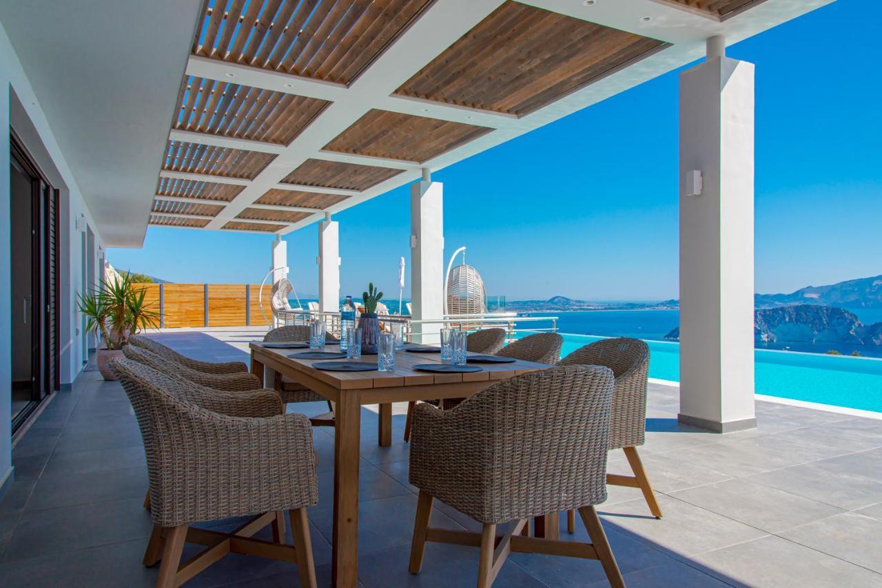 Villa Despina - Marathia View Private Luxury Villa Marathiás Dış mekan fotoğraf