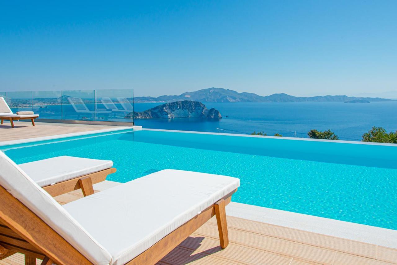 Villa Despina - Marathia View Private Luxury Villa Marathiás Dış mekan fotoğraf