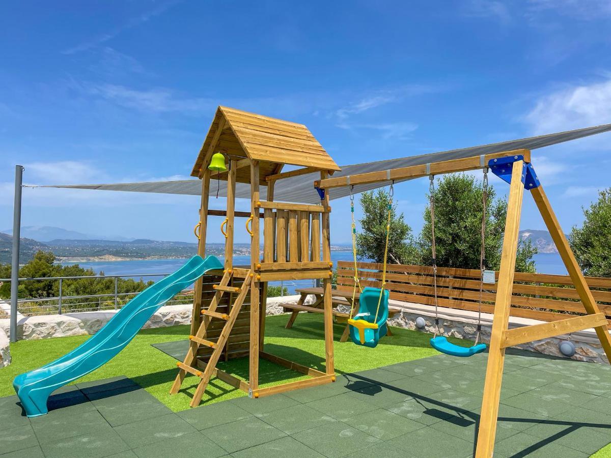 Villa Despina - Marathia View Private Luxury Villa Marathiás Dış mekan fotoğraf