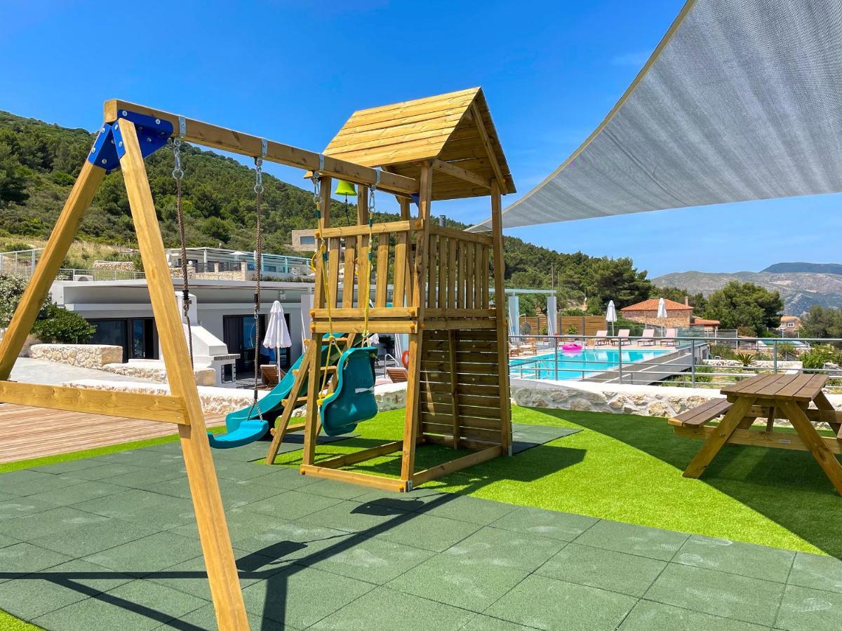 Villa Despina - Marathia View Private Luxury Villa Marathiás Dış mekan fotoğraf