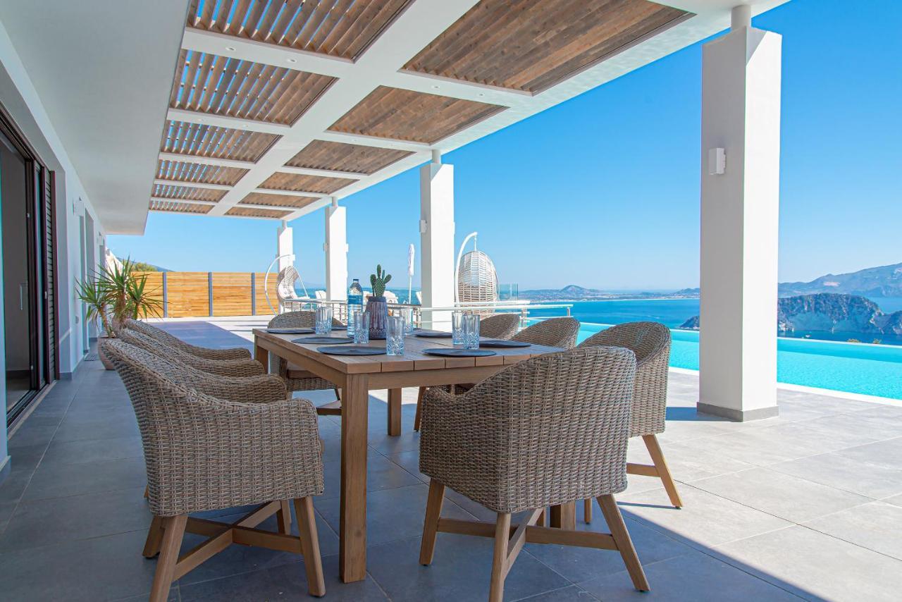 Villa Despina - Marathia View Private Luxury Villa Marathiás Dış mekan fotoğraf
